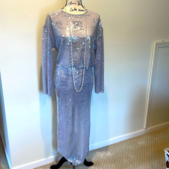 NWT 🎀Zara Silver Sequin Set🎀
🥳HOST PICK🥳 - Picture 2 of 5